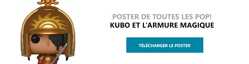 Poster Figurines POP Kubo et l'Armure magique