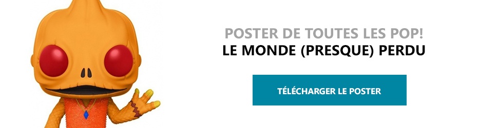 Poster Figurines POP Le Monde (presque) perdu