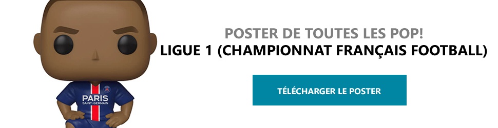 Poster Figurines POP Ligue 1 (Championnat Français Football)