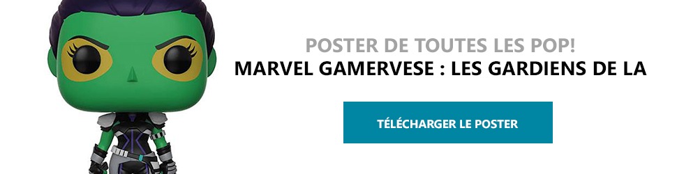 Poster Figurines POP Marvel Gamervese : Les Gardiens de la Galaxie