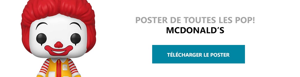 Poster Figurines POP McDonald's