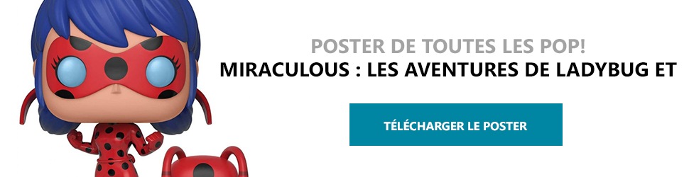 Poster Figurines POP Miraculous : Les Aventures de Ladybug et Chat Noir