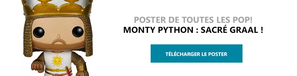 Poster Figurines POP Monty Python : Sacré Graal !