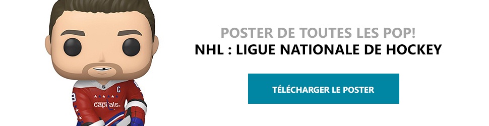 Poster Figurines POP NHL : Ligue Nationale de Hockey