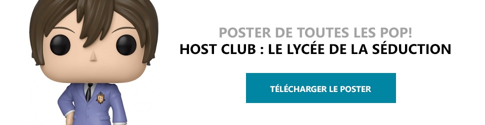 Poster Figurines POP Host Club : Le lycée de la séduction