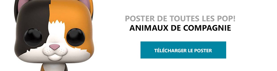 Poster Figurines POP Animaux de Compagnie