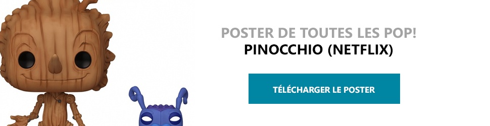 Poster Figurines POP Pinocchio (Netflix)