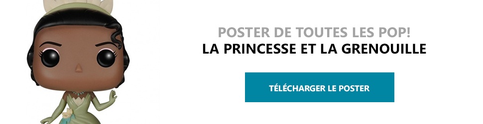 Poster Figurines POP La Princesse et la Grenouille