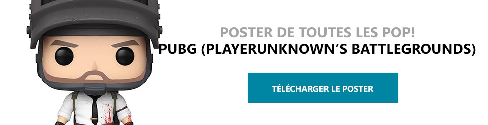 Poster Figurines POP PUBG (PlayerUnknown's Battlegrounds)