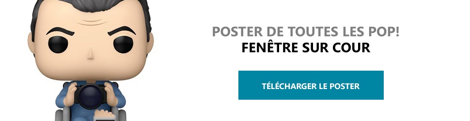 Poster Figurines POP Fenêtre sur cour