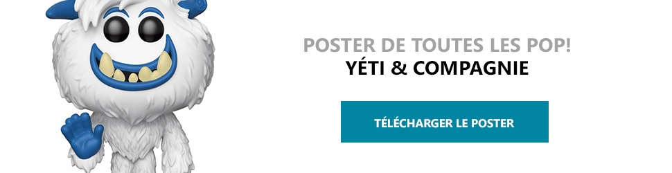 Poster Figurines POP Yéti & Compagnie
