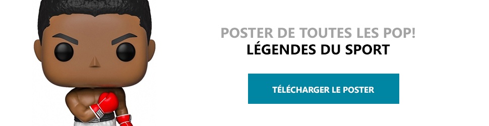 Poster Figurines POP Légendes du Sport
