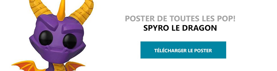 Poster Figurines POP Spyro le Dragon