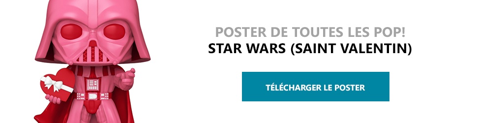 Poster Figurines POP Star Wars (Saint Valentin)