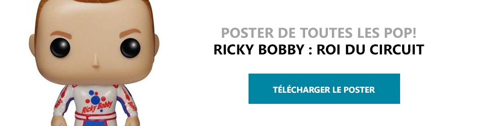 Poster Figurines POP Ricky Bobby : Roi du circuit