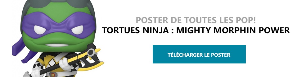 Poster Figurines POP Tortues Ninja : Mighty Morphin Power Rangers