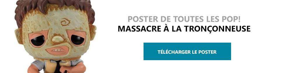 Poster Figurines POP Massacre à la tronçonneuse