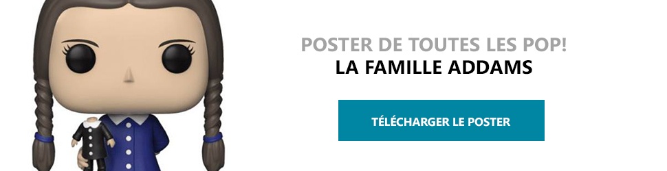 Poster Figurines POP La Famille Addams