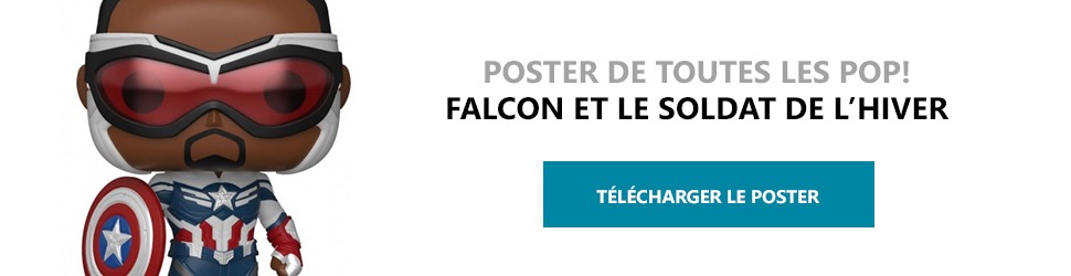 Poster Figurines POP Falcon et le Soldat de l'Hiver