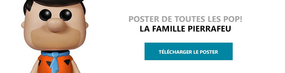 Poster Figurines POP La Famille Pierrafeu