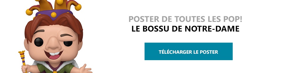 Poster Figurines POP Le Bossu de Notre-Dame