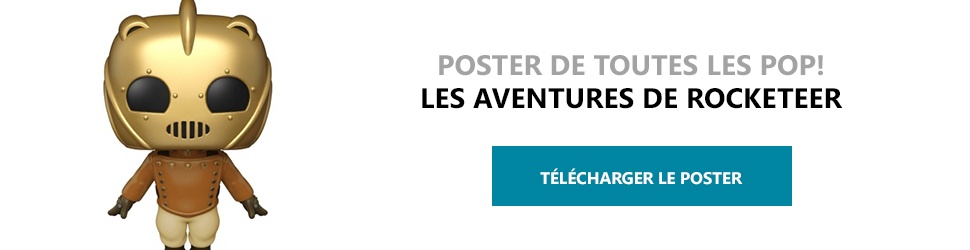 Poster Figurines POP Les Aventures de Rocketeer