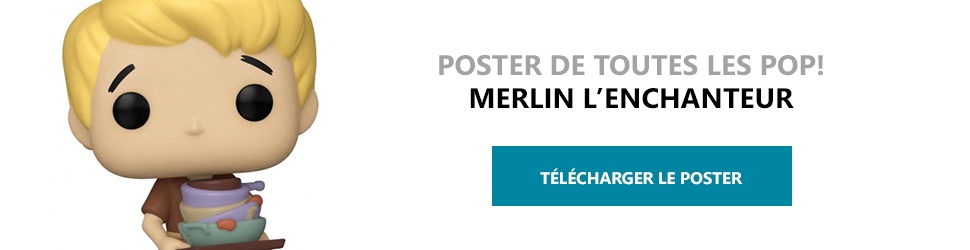 Poster Figurines POP Merlin l'Enchanteur