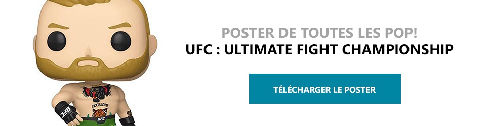 Poster Figurines POP UFC : Ultimate Fight Championship