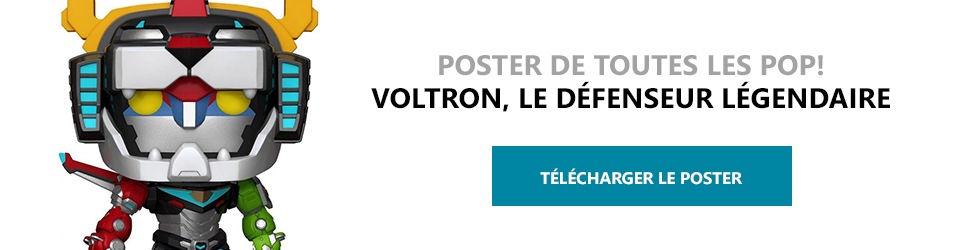 Poster Figurines POP Voltron, le Défenseur Légendaire