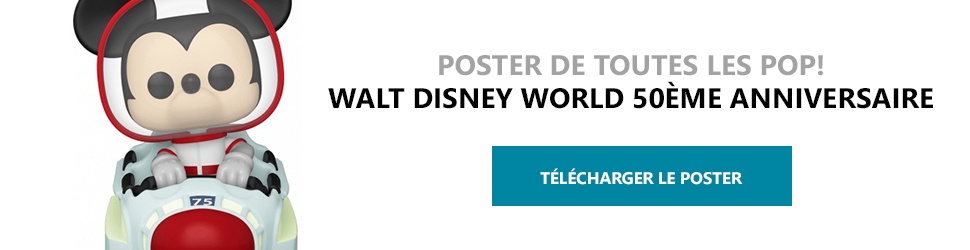 Poster Figurines POP Walt Disney World 50ème Anniversaire