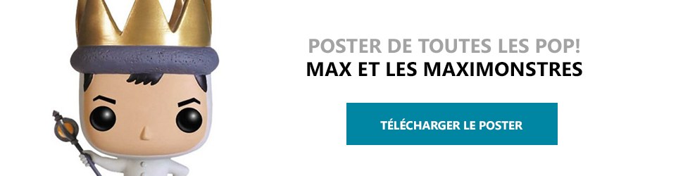 Poster Figurines POP Max et les Maximonstres
