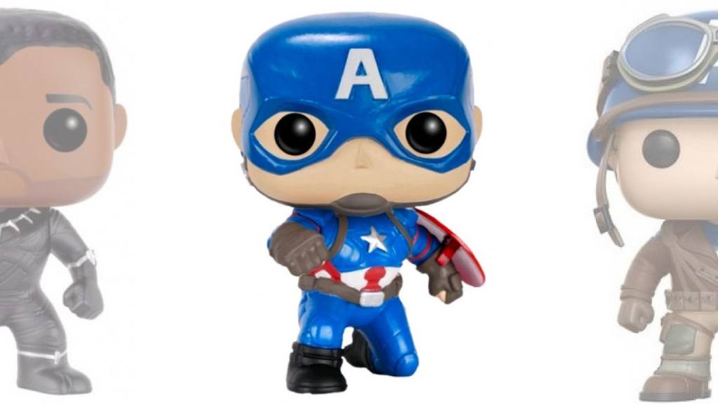 Figurines POP Captain America : Civil War