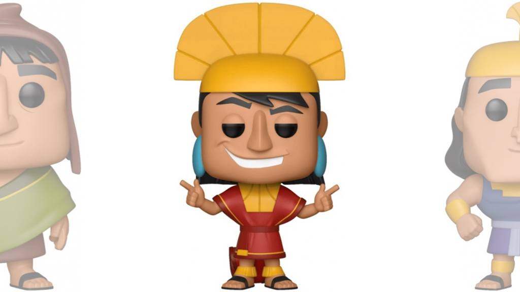 Figurines POP Kuzco, l'empereur mégalo