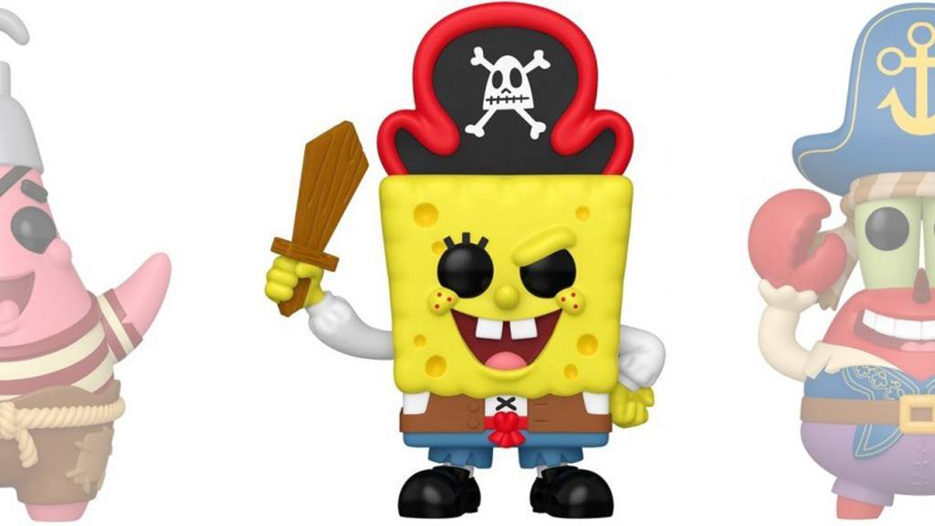 Figurines POP Bob l'Eponge, le film : Un pour tous, tous pirates !