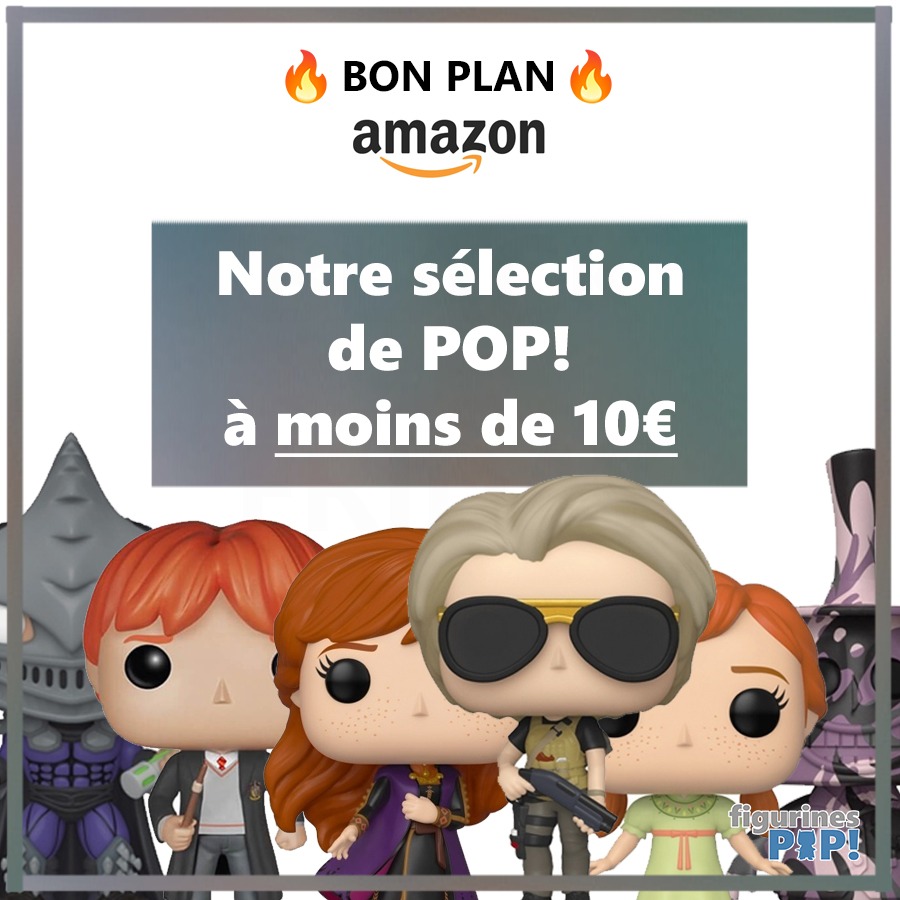 Notre sélection de 5 POP à moins de 10€ sur Amazon - Décembre 2021
