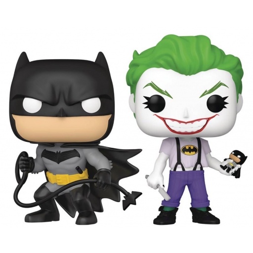 Figurine Funko POP White Knight Batman & White Knight the Joker (Batman)