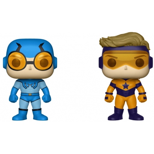 Figurine Funko POP Blue Beetle & Booster Gold (DC Super Heroes)