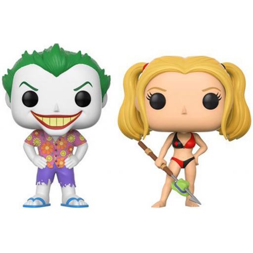 Figurine Funko POP Le Joker & Harley Quinn Plage (DC Super Heroes)