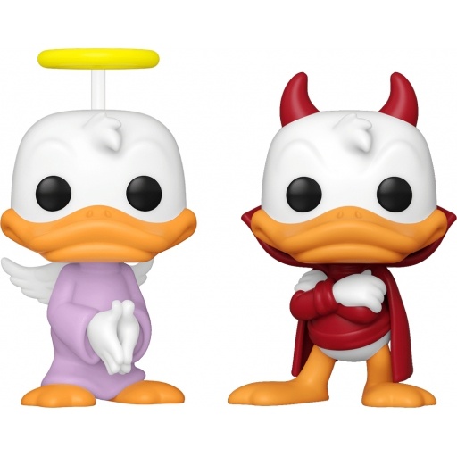 Figurine Funko POP Ange & Diable des épaules de Donald (Disney Animation)