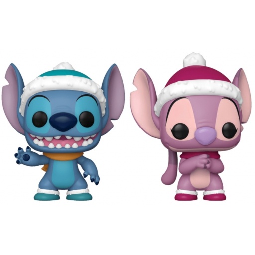 Figurine Funko POP Stitch & Angel Noël (Disney Animation)