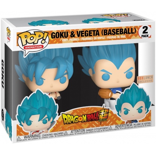 Goku & Vegeta jouant au Baseball