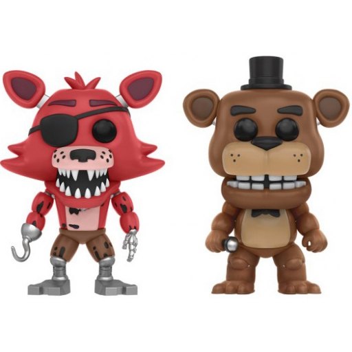 Figurine Funko POP Foxy the Pirate & Freddy (Five Nights at Freddy's)