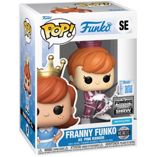 Franny Funko en Ranger Rose (Metallic)