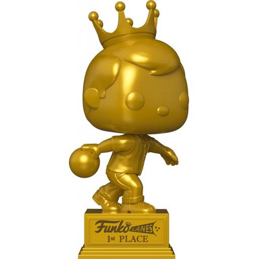 Figurine Funko POP Trophée Bowling Freddy (Or) (Freddy Funko)