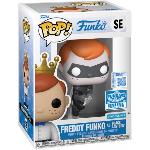 Freddy Funko en Black Lantern (Translucent)