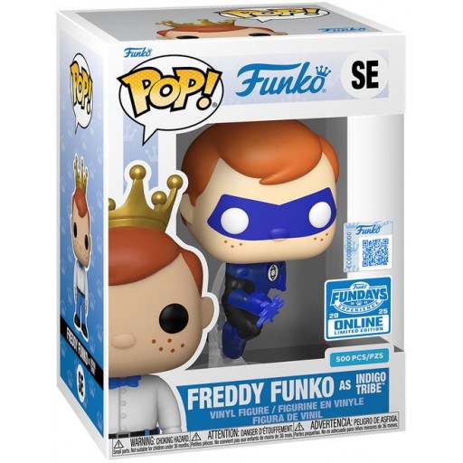Freddy Funko en Indigo Tribe (Translucent)