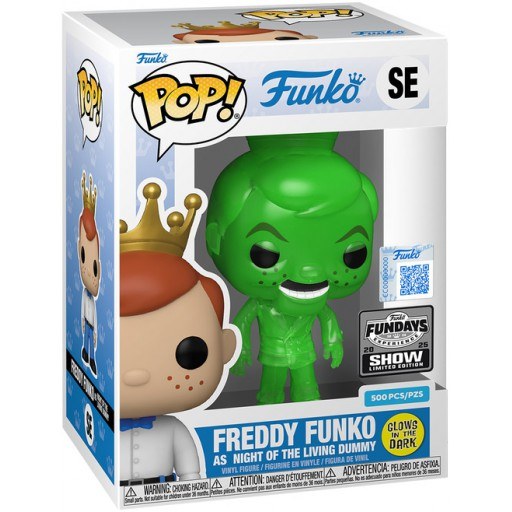 Freddy Funko en La Nuit Des Pantins Vert (Translucent)