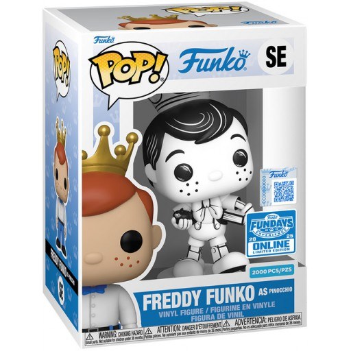 Freddy Funko en Pinocchio (Sketched)