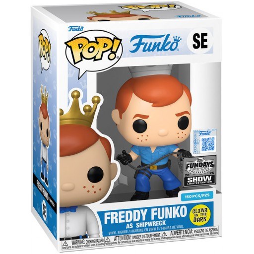 Freddy Funko en Shipwreck (Glow in the Dark)