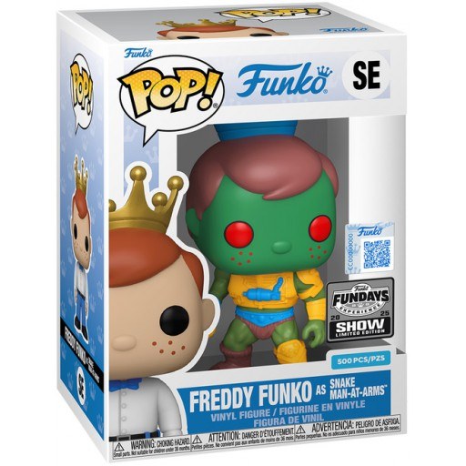 Freddy Funko en Snake Man-At-Arms
